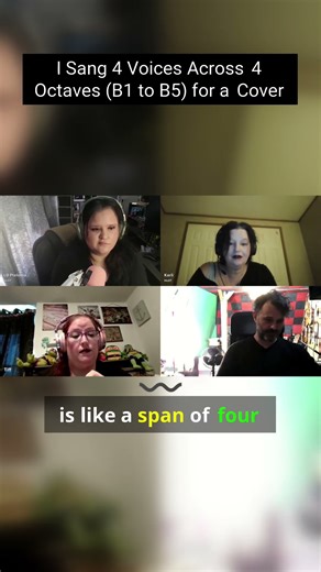 The Vocal Spectrum is REAL! 🤯 Four Voices, Four Octaves, One Incredible Performance.