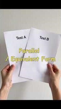 What is Reliability? Types & Examples | Easy Explanation#TypesOfReliability#EducationalResearch