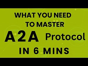 What You Need to Know to MASTER A2A Protocol in 6 Mins