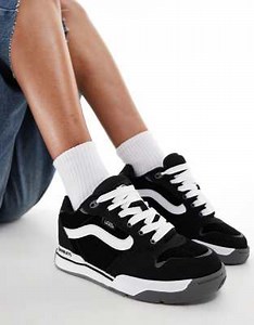 Vans rowley XLT chunky trainers in black and white | ASOS
