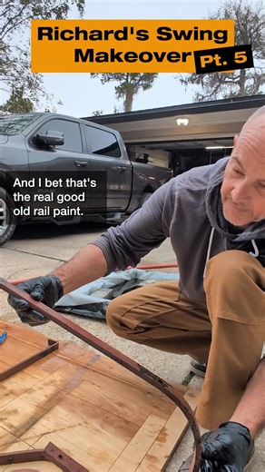12K views · 74 reactions | SWING MAKEOVER PT. 5: The rust is gone...