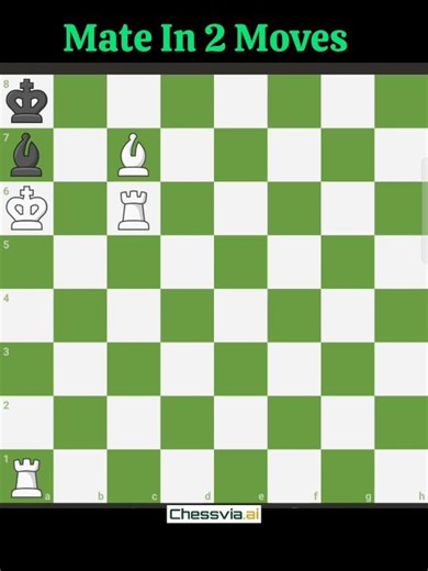 how to checkmate in 2 moves 2️⃣3️⃣6️⃣ #chess #rook #chessstrategies #checkmate #chesstactics