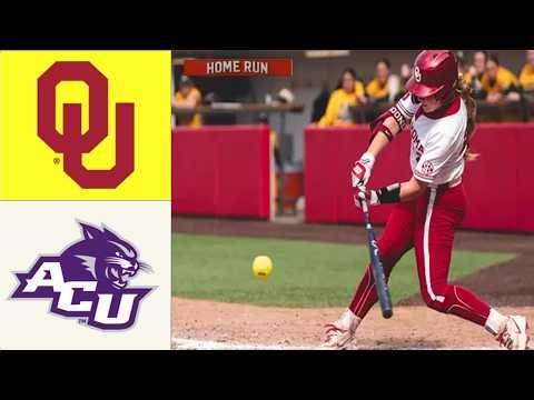 Oklahoma vs Abilene Christian | FULL GAME | Mar 8, 2026 College Softball Today