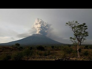 Watch: Timelapse video of Bali’s erupting volcano