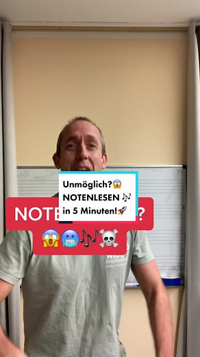 Unmöglich? Notenlesen lernen in 5 Minuten! #notenlesen #musiktheorie #noten #nikymusic #notenschlüssel
