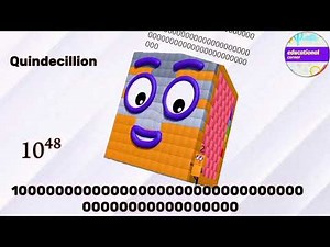 MATHBLOCKS 1000000000000000000000000000000| ONE TO ONE GOOGOL ‪@educationalcorner110‬ #learntocount