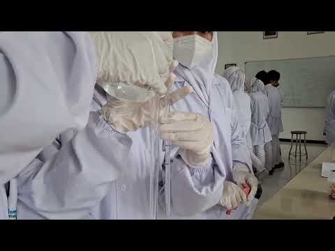 Uji Viskositas Menggunakan Viskometer Ostwald Oleh Kelompok 10 dan Kelompok 5