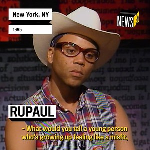 You're born naked and the rest is drag! 💋 Today is RuPaul's 60th birthday and in honor of the drag queen and RuPaul's Drag Race host, we're throwing it back to 1995 when he spoke with us about staying true to yourself and following your dreams. | MTV News