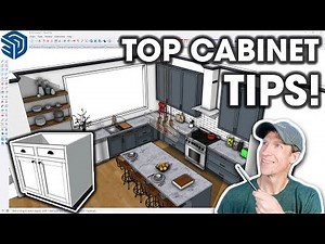My TOP Tips for Cabinet Modeling in SketchUp!