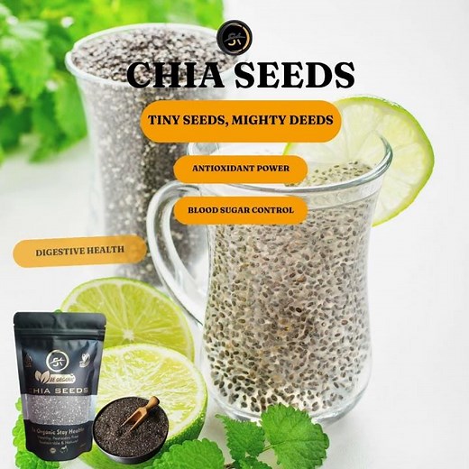 5 Amazing Benefits of Organic Chia Seeds – A Health Boost in Every Spoonful