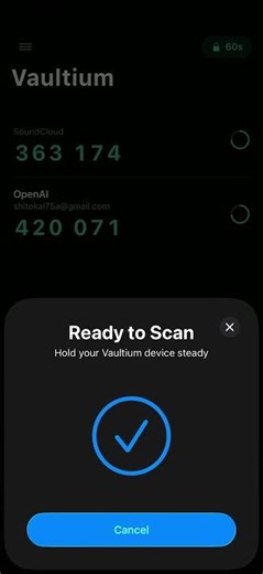 How the Vaultium app works?