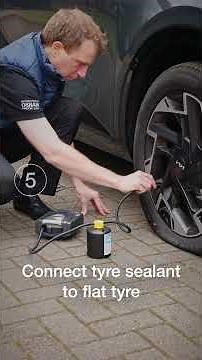 RING FLAT Tyre Sealant - Puncture repair made easy.#tyreinflator #automobile #caraccessories