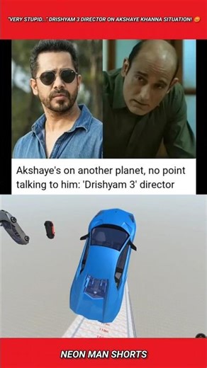 "Very Stupid..." Drishyam 3 Director on Akshaye Khanna Situation! 😡 #shorts