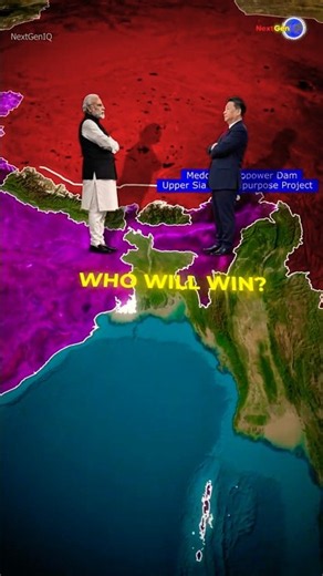 China’s Mega Dam vs India’s Siang Project #India #China