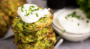 Air Fryer Zucchini Fritters Recipe