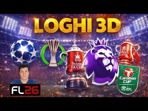 STUNNING 3D LOGOS! | All Premier League Competitions + Teams on Football Life 2026