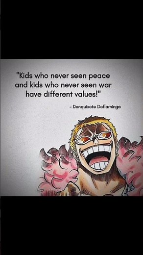 Donquixote Doflamingo - motivational quotes #mindset #motivation #anime #onepiece #doflamingo