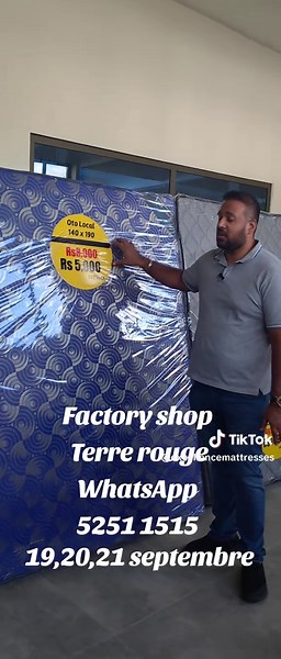Exciting September Mattress Sales at Terre Rouge Factory Shop