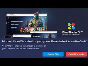 Fix: BlueStacks Not Installing or Running Due to Hyper-V Issues (Even When Disabled)