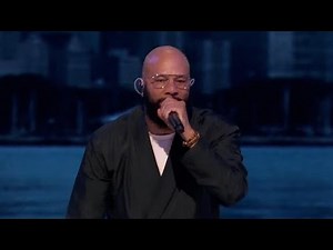 Rapper Common performs at day two of the 2024 DNC