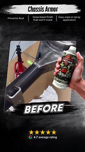 The WORST kind of car damage… is the invisible kind 🚗 It creeps in where you never look: Inside your car’s belly, gas tank, and frame. Rust builds up quietly. Then spreads. Fast. And by the time you see the damage, it’s already eating away at your car’s skeleton from the inside and costing you a fortune to fix. Poppy’s Patina Chassis Armor puts a stop to it 🛡️ Our chassis coating bonds to bare metal and painted surfaces like a second skin, forming a rock-solid barrier that seals out moisture, 