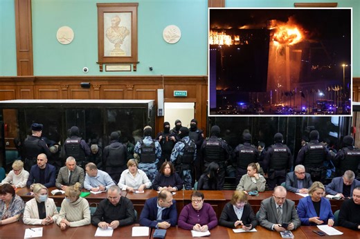 Russian court convicts 19 people over 2024 Moscow concert hall attack that left 149 dead