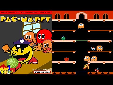Pac-Mappy | Hack of Mappy [NES]