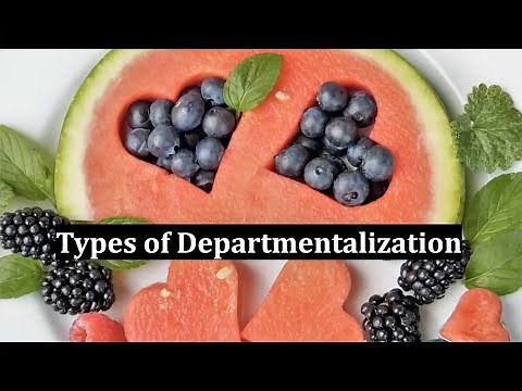 Types of Departmentalization