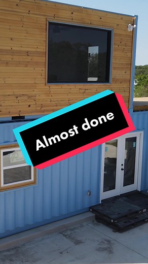 Replying to @johnroccohabibi Almost! #containerhomesusa #shippingcontainerhouse #containerhouses #containerhome #containerhouse #containerliving #containerhometour #containerhomesplus
