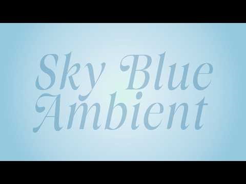 Pastel Blue Gradient Background (4K 60FPS / 1H) 🔇