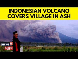 Indonesia Volcano Eruption | Indonesia’s Merapi Volcano Spews Hot Clouds In New Eruption | News18