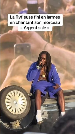 La Rvfleuze qui chiale en plein concert wsh🤯😳sur ArgentSale #larvfleuze #concert #emotional #rapfr