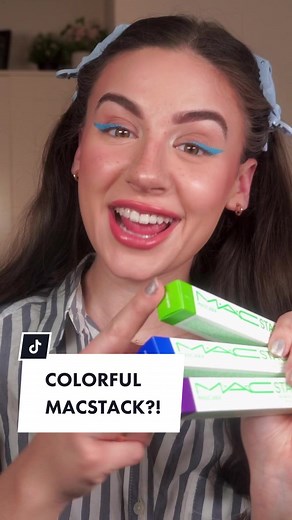 Introducing Colorful MAC Stack Mascara | Vibrant Lashes!