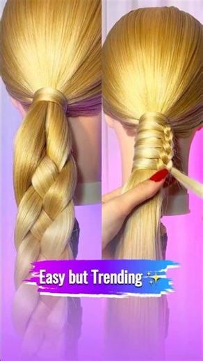 Chinese Ladder Braid + 4-Strand Braid 🔥