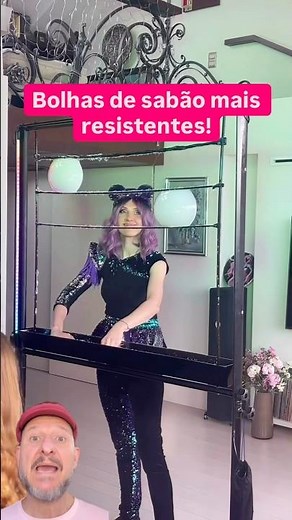 Bolhas de sabão mais resistentes!