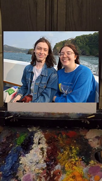 Finishing up this series of landscapes, hope you've liked them! #art #painting #oilpainting