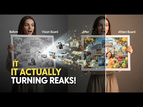 The Right Way to Make a Vision Board That REALLY Works (Science-Backed Method!)