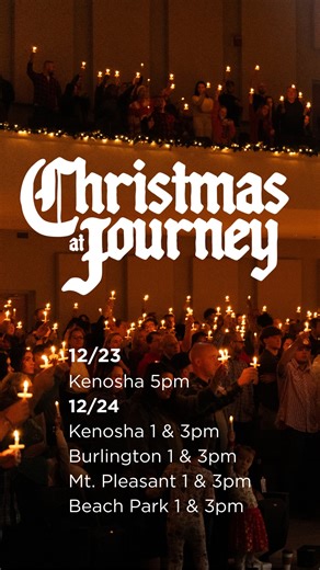 Join us for a candlelight service celebrating the birth of Jesus. This is a night for the whole family, and we would love to celebrate with you! Tag someone you’re inviting! 🎄✨ | Journey Church