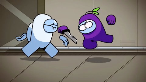 Among Us but Exorcist Crewmate vs Ghost Impostor