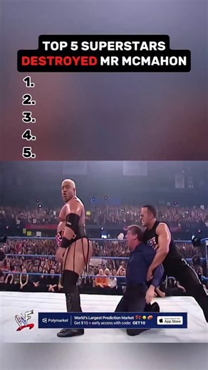 PowerbombPlays on Instagram: "Vince McMahon made himself one of the most hated villains in WWE history by doing something rare for a real-life boss: he let superstars destroy him. Being stunned, beaten, embarrassed, or humiliated on live TV wasn’t just comedy—it was catharsis for the audience. Fans loved seeing authority get what it deserved. These moments worked because Vince sold everything like a true villain. He exaggerated fear, took ridiculous bumps, and reacted with pure panic, making eve