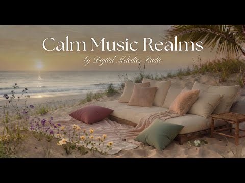🌸 Malibu Beach Sunrise • Quiet Relaxation • NO ADS • Gentle Waves • Florida Keys Golden Shores 🌸