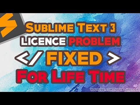 How to Fixed Sublime Text Licence Error For Lifetime !! 100% Working Method