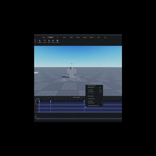 How to make choppy animations in roblox studio #robloxstudio #roblox #robloxshorts