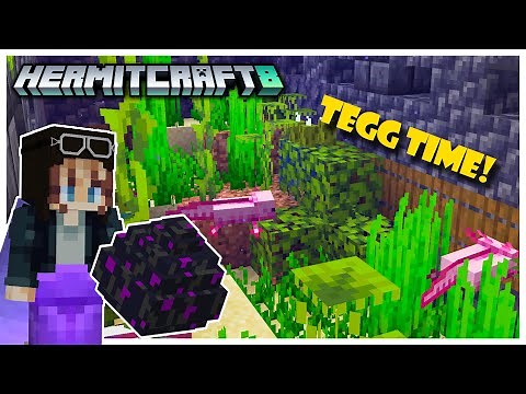 Hermitcraft S8: Mini Maze TEGG Game! We Have the Egg! | Episode 6