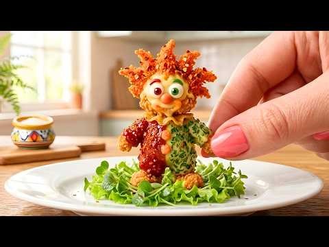 Satisfying Character Food: Mini Clown Chicken Recipe 🤡🔥 Ultimate Cartoon Cooking | Mini Cooking