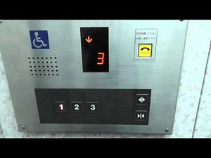 三次市CCプラザ店内のエレベーター（三精テクノロジーズ製・9名・600kg）