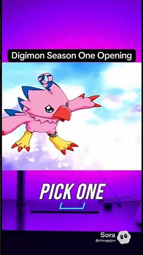 Digimon Frontier vs Season One intro, pick one #Digimon #AnimeIntro #Nostalgia #Cartoons