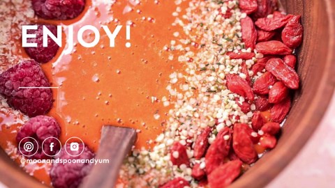 Delectable Goji Berry Smoothie Bowl