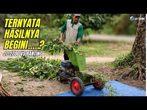 Testing Twigs on the JT-2700 Grass Chopper: The Results Were Beyond Expected!