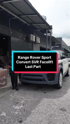 Range Rover Sport SVR Conversion Details